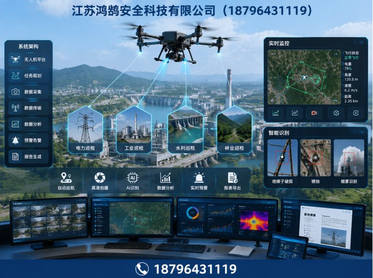 汕头无人机巡检系统展示图