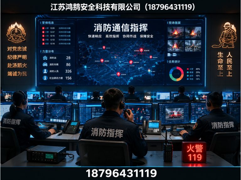 汕头应急指挥系统展示图